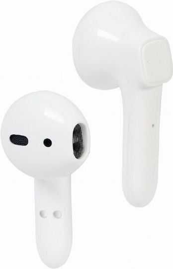 Gembird Vienna In-ear Bluetooth Handsfree Earphones with Charging Case White view 4