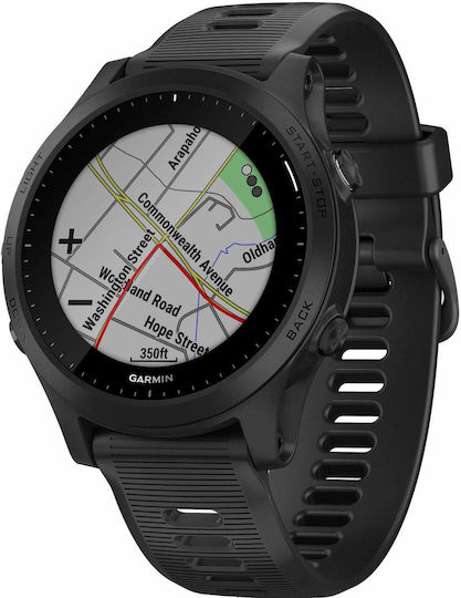 Garmin Forerunner 945 Stainless Steel 47mm Waterproof Smartwatch (Gray) view 5