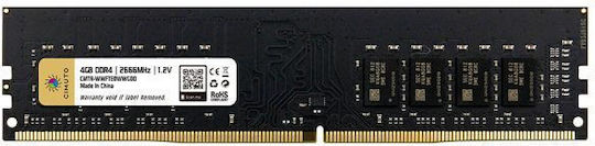 Cimuto DDR4 with Module 1x4GB and Speed 2666 for Desktop D1XFK4MBM view 2