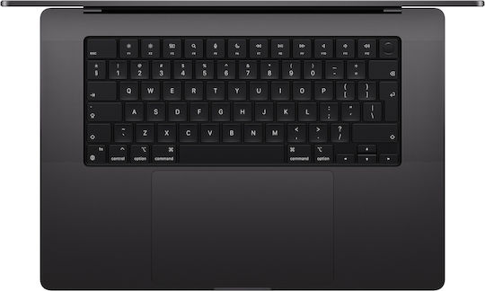 Apple MacBook Pro 16" (2024) 16.2" Retina Display 120Hz (M4-Pro 14‑core/24GB/512GB SSD) Space Black (GR Keyboard) view 2