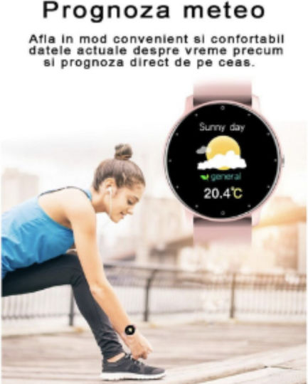 GF03 UltraSLIM 46mm Smartwatch with Heart Rate Monitor (Black) view 7