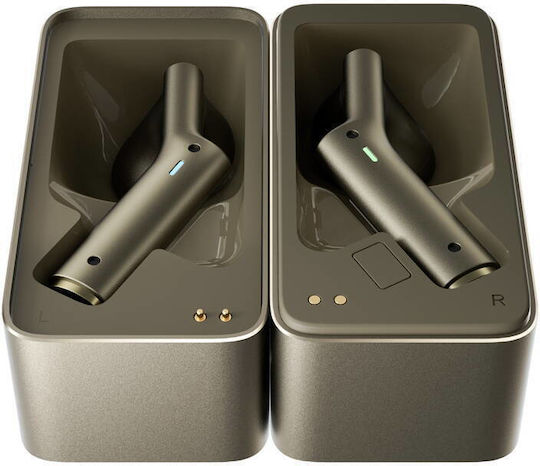 Timekettle W4 Translation Earbuds Bluetooth Handsfree Headphones with Charging Case Gold view 3