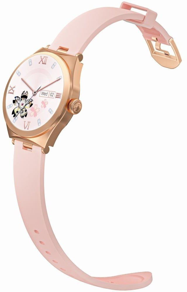Gravity Gt25 Smartwatch Rose Gold 1.27" Tft