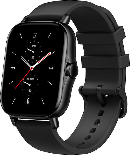 Amazfit GTS 2 Aluminium 43mm Waterproof Smartwatch with Heart Rate Monitor (Midnight Black) view 3