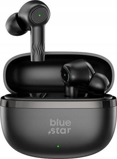 Blue Star AC20E In-ear Bluetooth Handsfree Earphones with Charging Case Black view 6