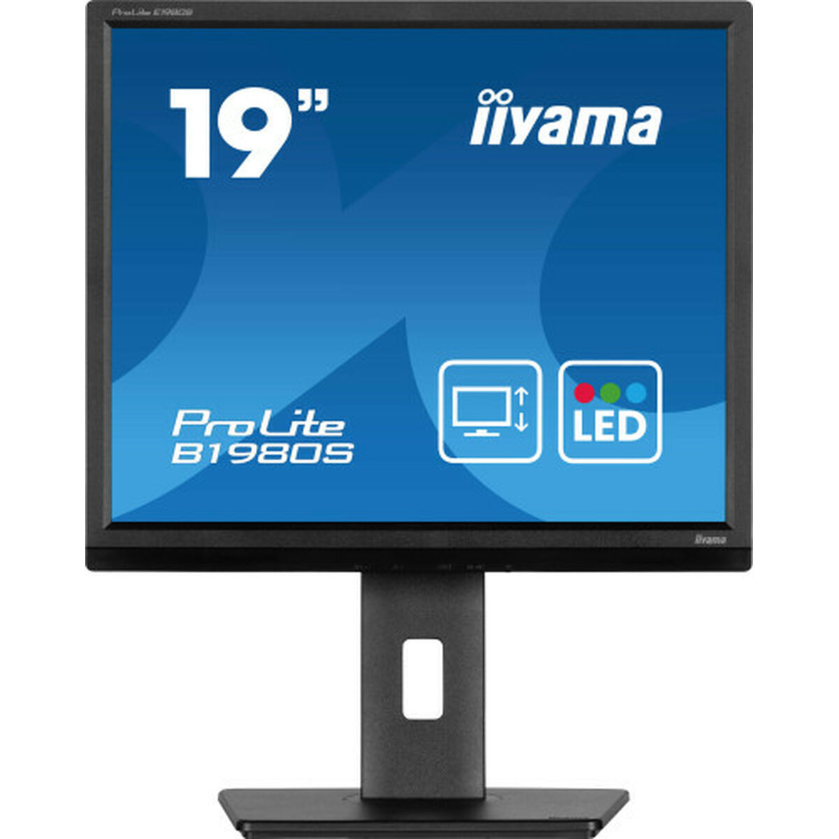 Iiyama ProLite B1980S-B1 TN Monitor 19" 1280x1024 with Response Time 3ms GTG