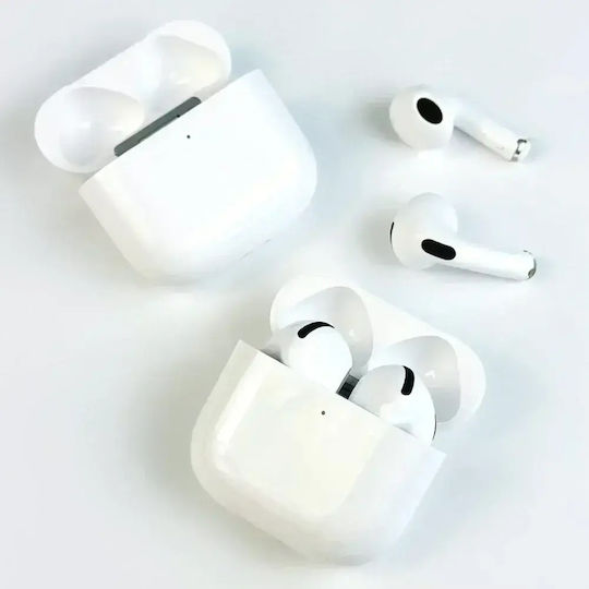 Proda PD-BT660 Earbud Bluetooth Handsfree Earphones with Charging Case White view 6