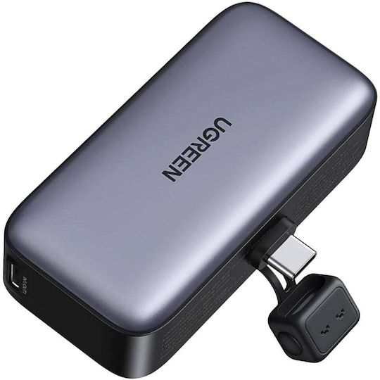 Ugreen PB503 Power Bank 5000mAh 20W Power Delivery Gray view 5