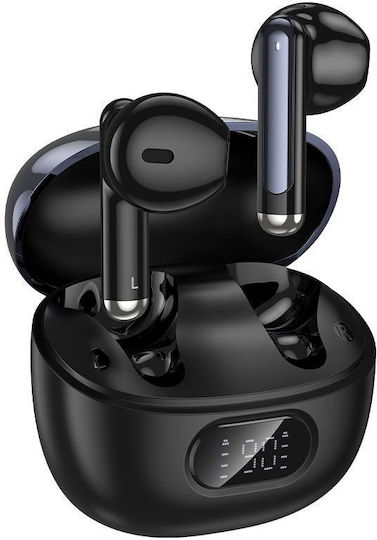 Hoco EQ18 Field In-ear Bluetooth Handsfree Earphones with Charging Case Black view 1