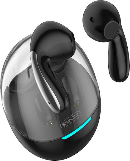 Celebrat W51 Earbud Bluetooth Handsfree Earphones with Charging Case Black view 2