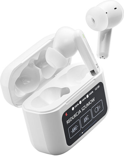 XTW950W In-ear Bluetooth Handsfree Earphones with Sweat Resistance and Charging Case White
