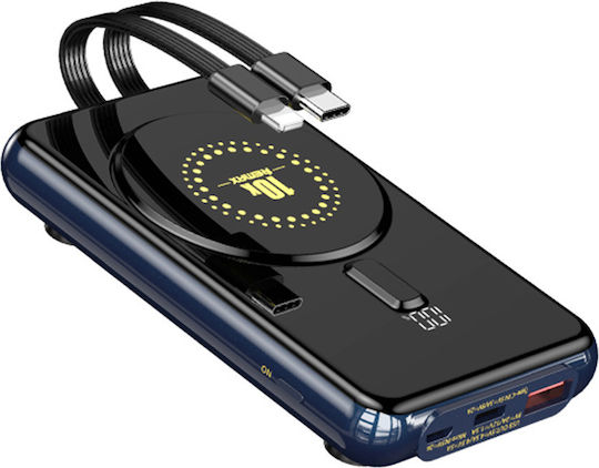 Remax Power Bank 10000mAh 22.5W Power Delivery Blue view 2