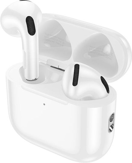Borofone BW81 Earbud Bluetooth Handsfree Earphones with Charging Case White view 7