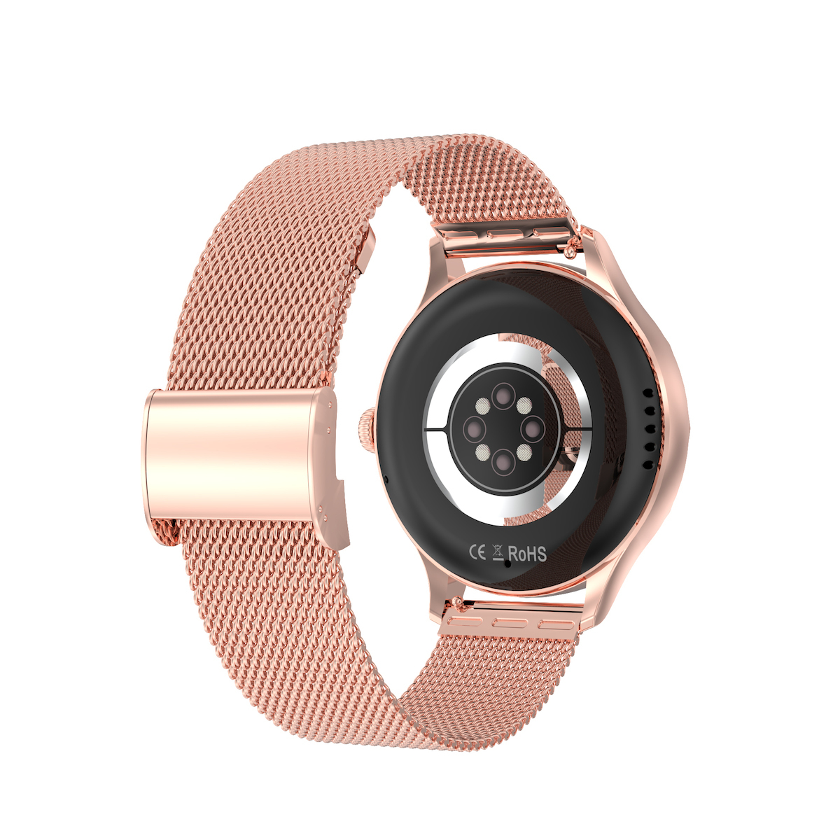 Aluminium Smartwatch with Heart Rate Monitor (Gold) view 4
