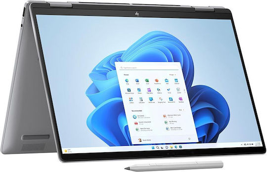 HP Envy x360 14-fc0008nv 14" IPS FHD+ Touchscreen (Ultra 5-125U/16GB/512GB SSD/W11 Home) Natural Silver (GR Keyboard) view 1