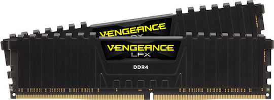 Corsair Vengeance LPX DDR4 16GB RAM with 2x8GB Modules and Speed 2400 for Desktop CMK16GX4M2A2400C14 vue 4