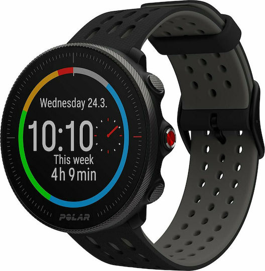 Polar Vantage M2 Aluminium 46mm Waterproof Smartwatch with Heart Rate Monitor (Black) view 2