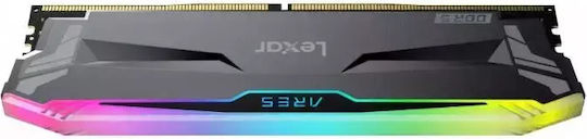 Lexar Ares RGB XMP DDR5 with Module 1x32GB and Speed 6400 for Desktop LD5EU016G-R6400GDLA view 3