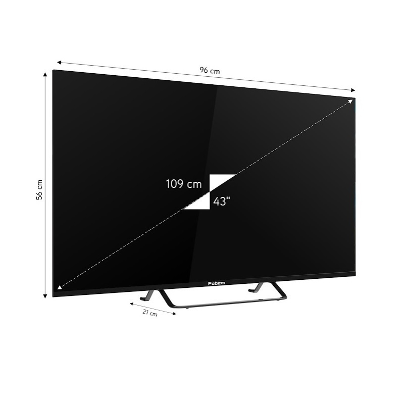 Fobem Smart TV 43" Full HD LED MT43EG4000F 2025 view 7