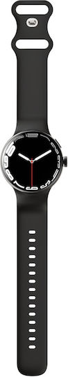 LinWear La24 Smartwatch with Heart Rate Monitor (Black) view 4