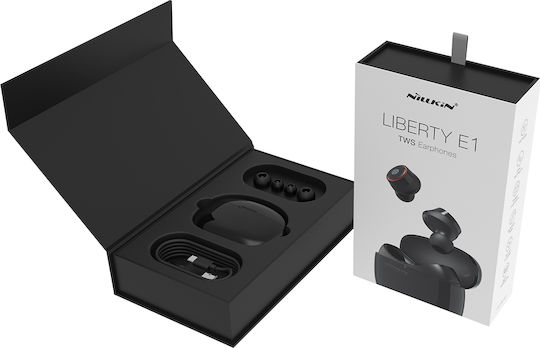Nillkin Liberty In-ear Bluetooth Handsfree Earphones with Charging Case Black view 2