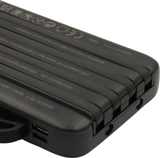 Blue Eagle BE-PB-11 Power Bank 10000mAh Black vista 4