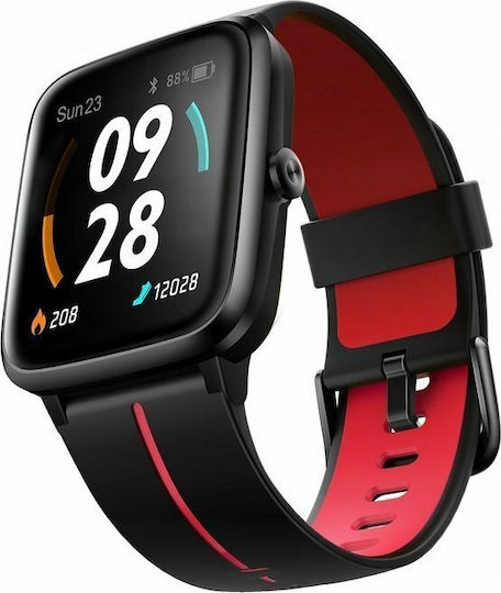Ulefone Watch GPS Waterproof with Heart Rate Monitor (Black+Red) view 2