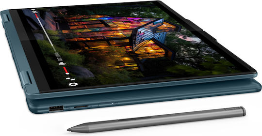 Lenovo Yoga 7 2-in-1 14IML9 14" OLED Touchscreen 120Hz (Ultra 5-125H/16GB/1TB SSD/W11 Home) Tidal Teal (US Keyboard) vue 5