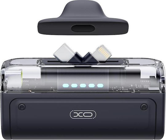 XO PR273 Power Bank 5000mAh 22.5W with USB-C Port Black view 2