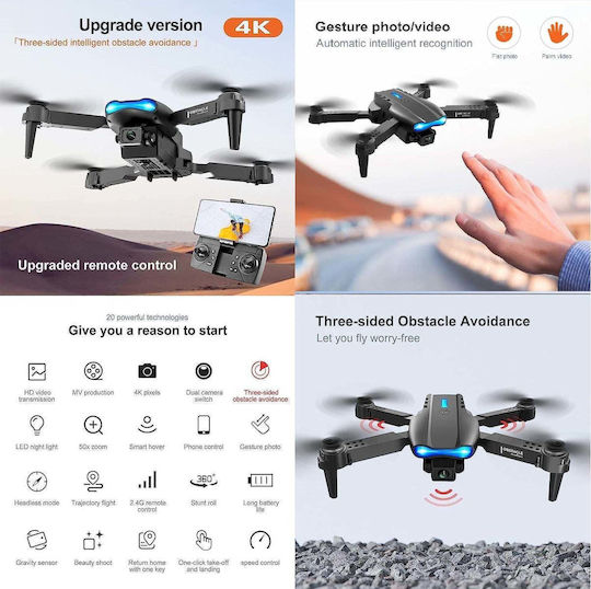 Falcon DM700 Drone 2.4 GHz with Camera 1080p 30fps and Controller view 8