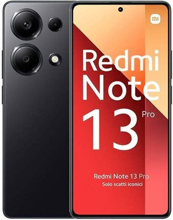 Xiaomi Redmi Note 13 Pro 4G NFC Dual SIM (8GB/128GB) Midnight Black view 1