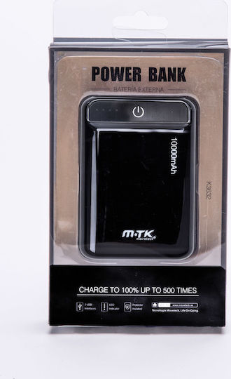 Moveteck K3632 Power Bank 10000mAh with USB-A Port Black view 7
