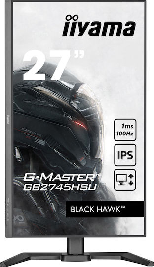 Iiyama G-MASTER GB2745HSU-B1 IPS HDR Gaming Monitor 27" FHD 1920x1080 view 2