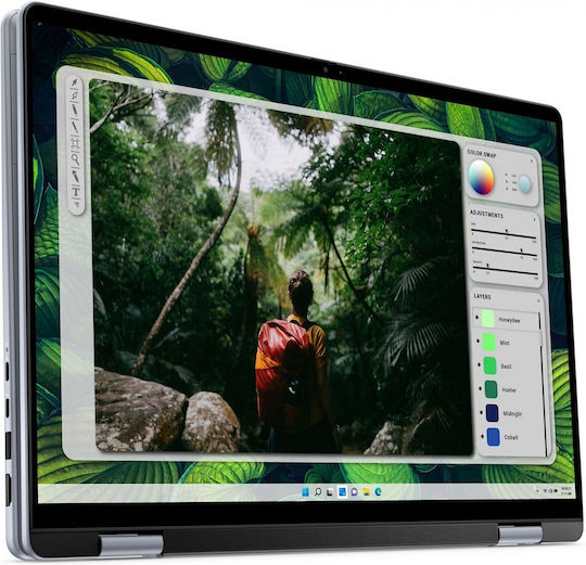 Dell Inspiron 7640 16" FHD+ Touchscreen (Ultra 5-125U/16GB/512GB SSD/W11 Home) Ice Blue (US Keyboard) Ansicht 4