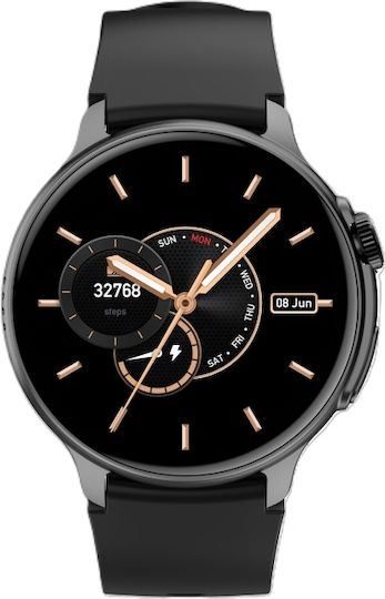 Smartwatch with Heart Rate Monitor (Black) Ansicht 3