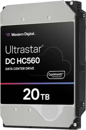 Western Digital Ultrastar DC HC560 SE 20TB HDD Hard Drive 3.5" SAS 3.0 7200rpm with 512MB Cache for NAS / Server 0F38652 view 4