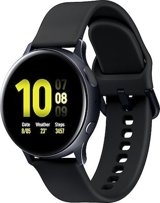Samsung Galaxy Watch Active2 Aluminium 40mm Waterproof with eSIM and Heart Rate Monitor (Black) view 3