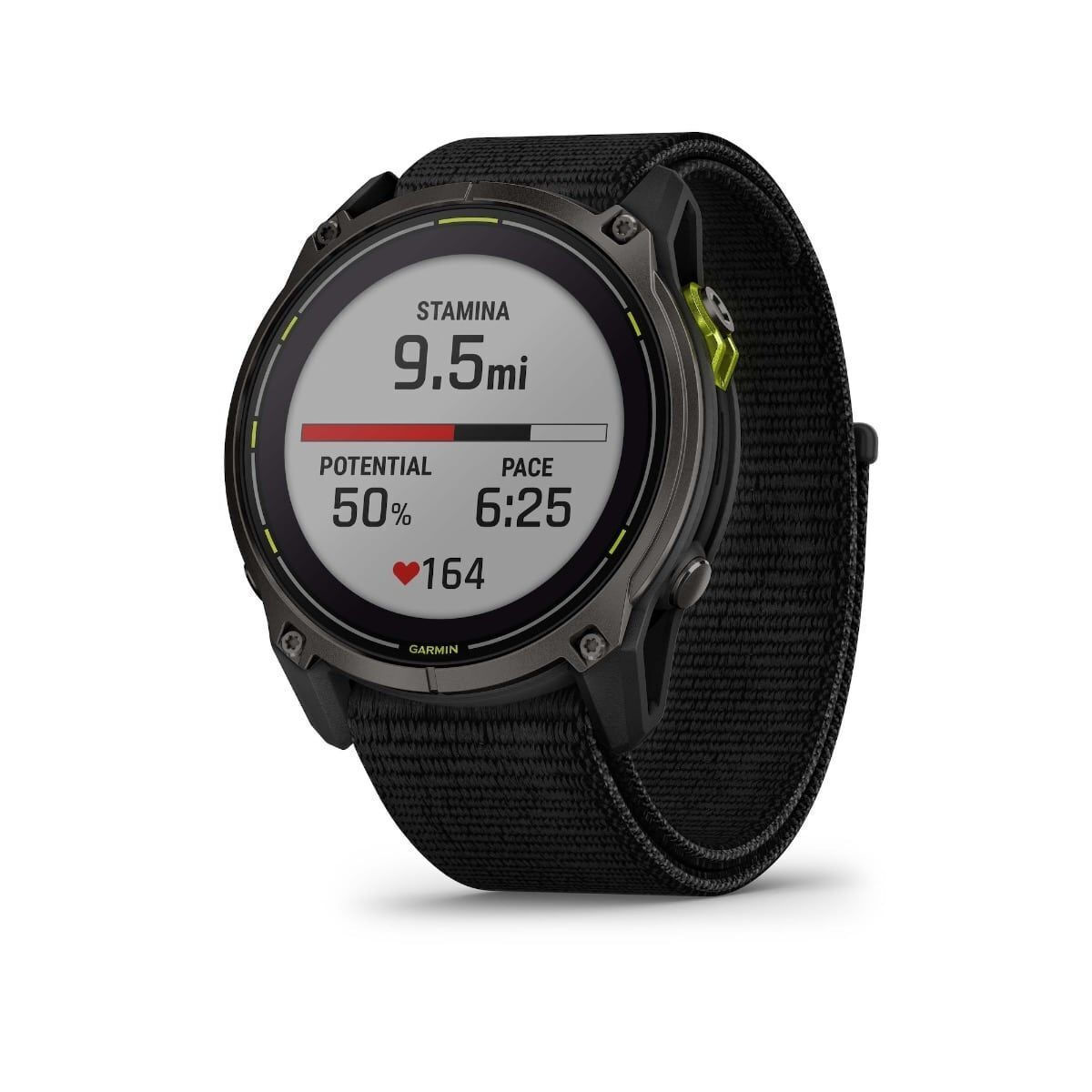 Garmin Enduro 3 Titanium 51mm Waterproof Smartwatch with Heart Rate Monitor (Black) view 2