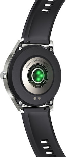 G.Rossi SG012A 45mm Smartwatch with Heart Rate Monitor (Black) view 7