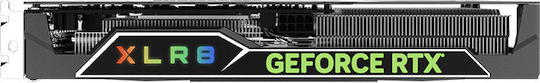 PNY GeForce RTX 4060 8GB GDDR6 XLR8 Gaming VERTO EPIC-X RGB Triple Fan DLSS 3 Graphics Card view 7