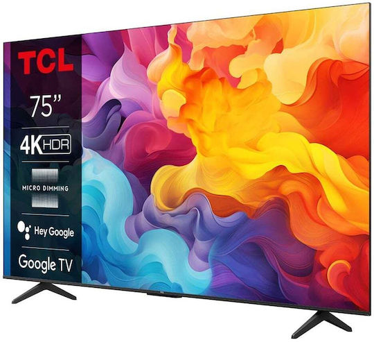 TCL Smart Television 75" 4K UHD LED 75P655 HDR (2024) view 3