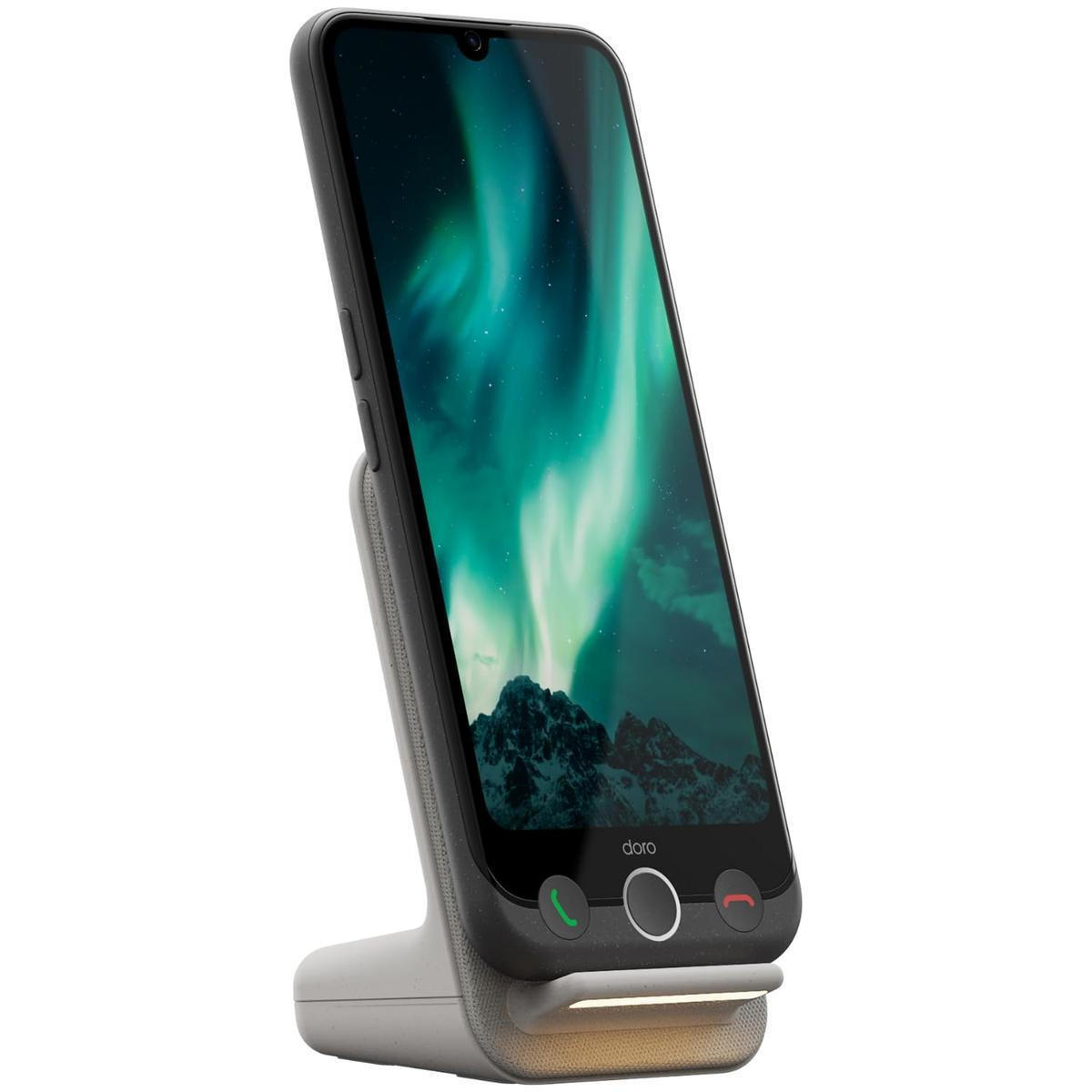 Doro Aurora A30 + Wireless Charging Station Dual SIM (6/128GB) White görünüm 6