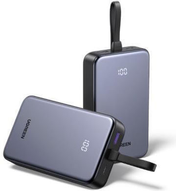 Ugreen PB505 Power Bank 20000mAh 22.5W with USB-A Port and USB-C Port Power Delivery / Quick Charge 3.0 Black vue 2