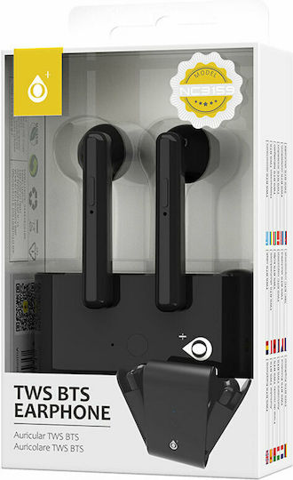 NC3159 Earbud Bluetooth Handsfree Earphones with Charging Case Black view 4