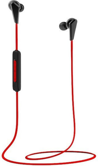 Lenovo Wireless Bluetooth Headset He01 In-ear Earphones with Charging Case Red view 3