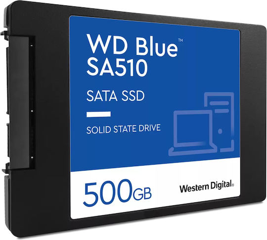 Western Digital SA510 SSD 500GB 2.5'' Type with SATA III Connection WDS500G3B0A view 2