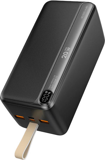 Kruger & Matz Power Bank 40000mAh Power Delivery Black view 3