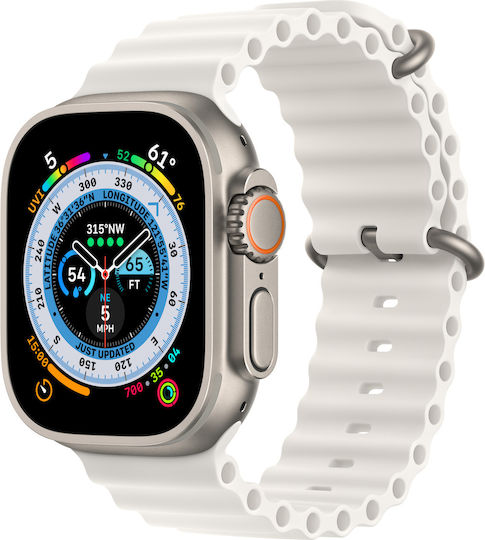 X8 Ultra Smartwatch with Heart Rate Monitor (Silver) view 2