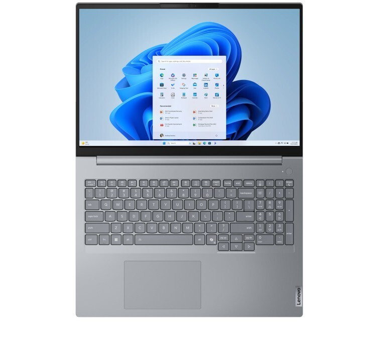 Lenovo ThinkBook 16 Gen 8 16" IPS FHD+ (Core 7-240H/16GB/512GB SSD/W11 Pro) Arctic Grey (US Keyboard) vue 3