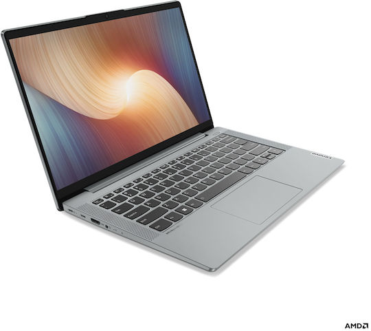 Lenovo IdeaPad 5 14ABA7 14" IPS FHD (Ryzen 7-5825U/8GB/512GB SSD/W11 S) Cloud Grey (GR Keyboard) view 3